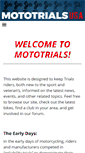 Mobile Screenshot of mototrialinfo.com